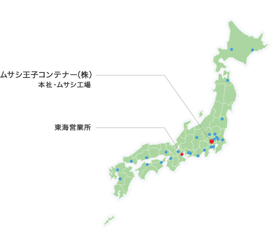 生産処点・ネットワーク