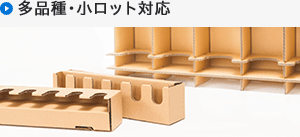 多品種・小ロット対応